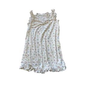 Magnetic Me Disney Princess Cinderella Nightgown Girls 2T White Floral Gus I01